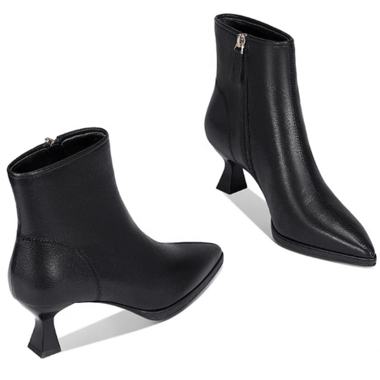 JESSICA SOPHIA Черные женские угги на платформе 5,5 см с меховой подкладкой, цвет Black (Fleece-Lined) — фото 2