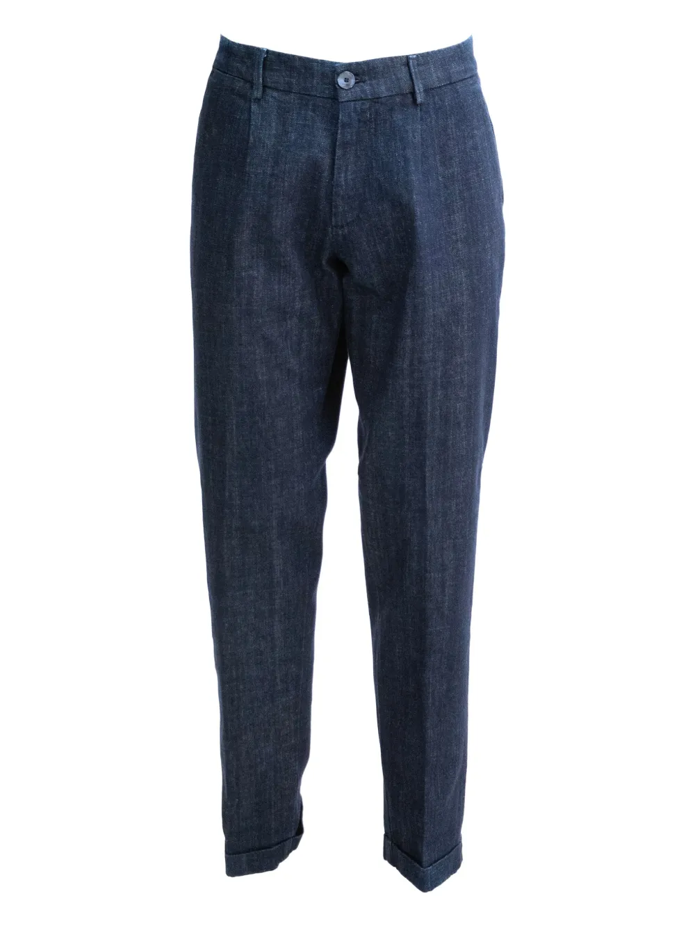 

Зауженные джинсы на пуговицах Cruna, синий