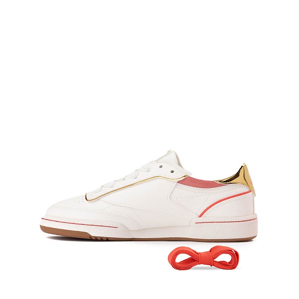 

Кроссовки Reebok x Angel Reese Club C Athletic Shoe, цвет Chalk/Sunset Coral