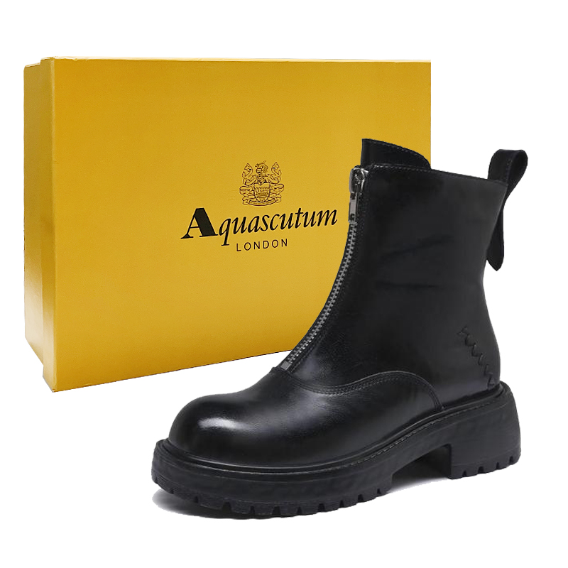 Ботильоны женские Box AQUASCUTUM, Black