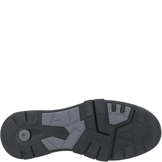 Мужские кожаные кроссовки на шнуровке Finley Hush Puppies, черный — фото 4