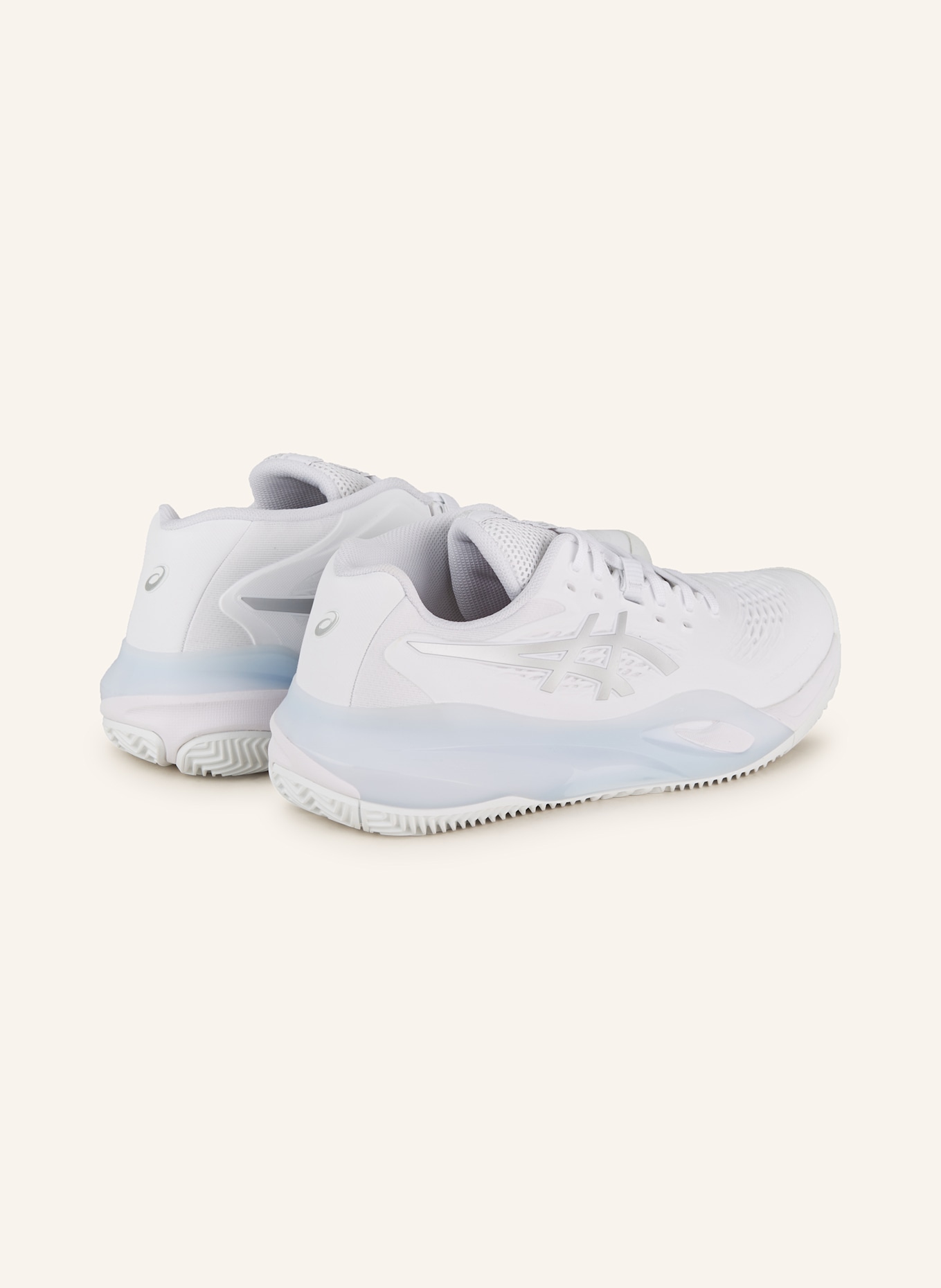 Теннисные туфли гель-разрешение x глина Asics, мультиколор — фото 2