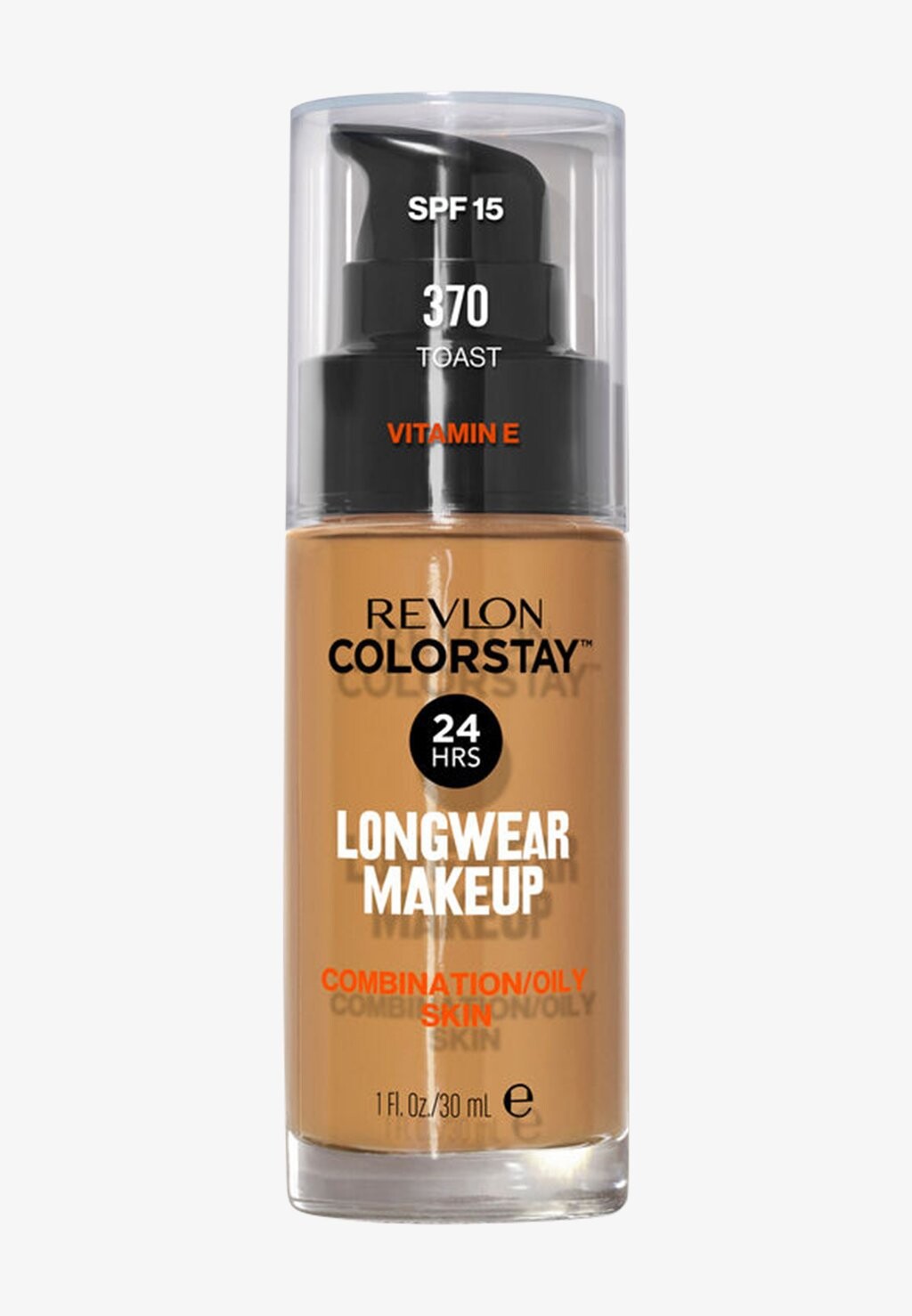 

Тональная основа FOND DE TEINT COLORSTAY™ PEAUX MIXTES À GRASSES N° 320 TRUE BEIGE Revlon, цвет N°370 toast