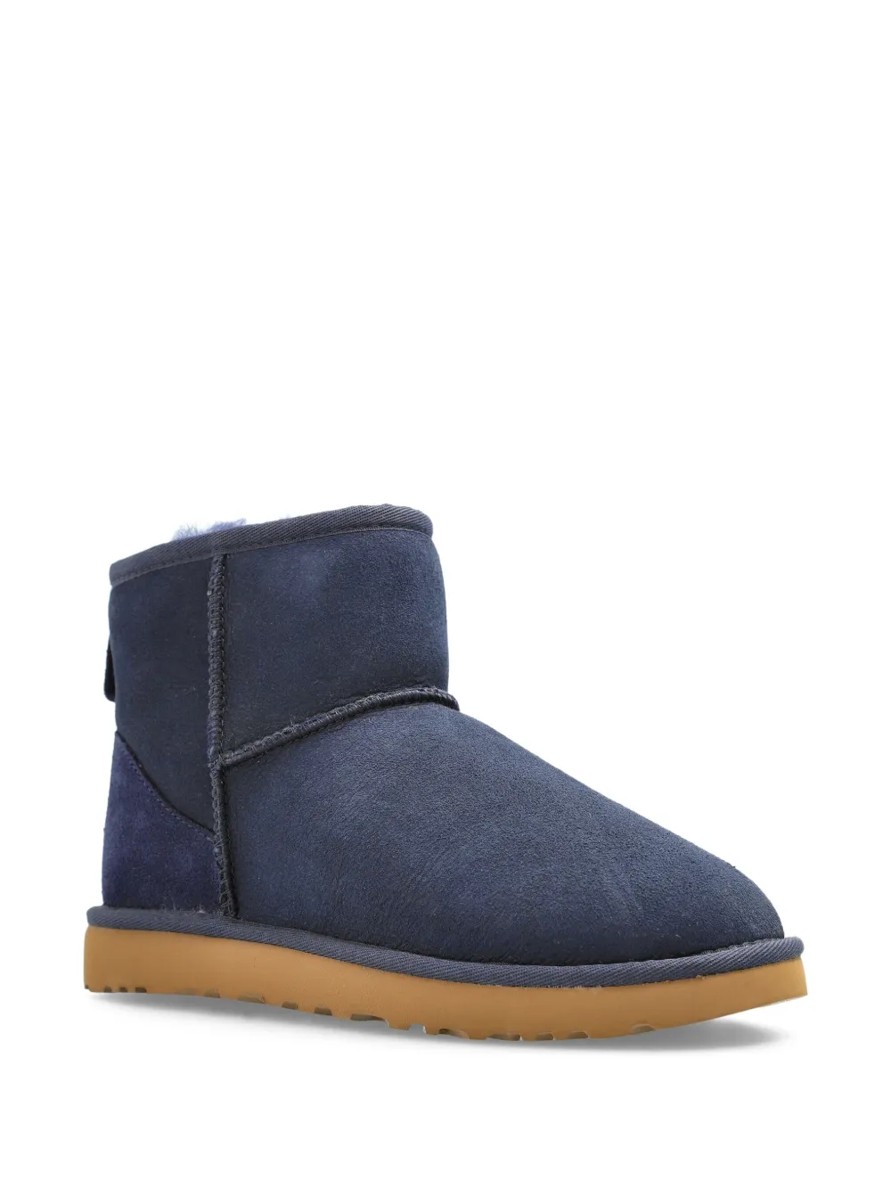 Сапоги UGG на плоской подошве, синий — фото 2