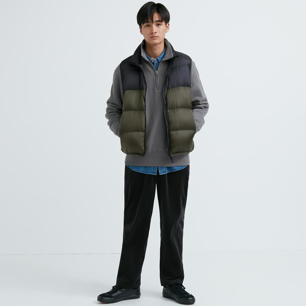 Повседневные брюки мужские черные UNIQLO — фото 4