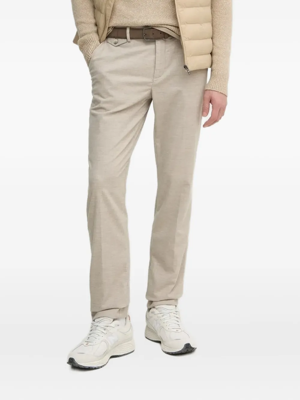 

Брюки с логотипом на пуговицах Hackett, нейтральный