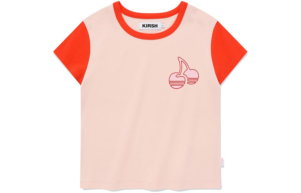 

Футболка Women's Crew Neck Moderate Kirsh, salmon color, Розовый, Футболка Women's Crew Neck Moderate Kirsh, salmon color