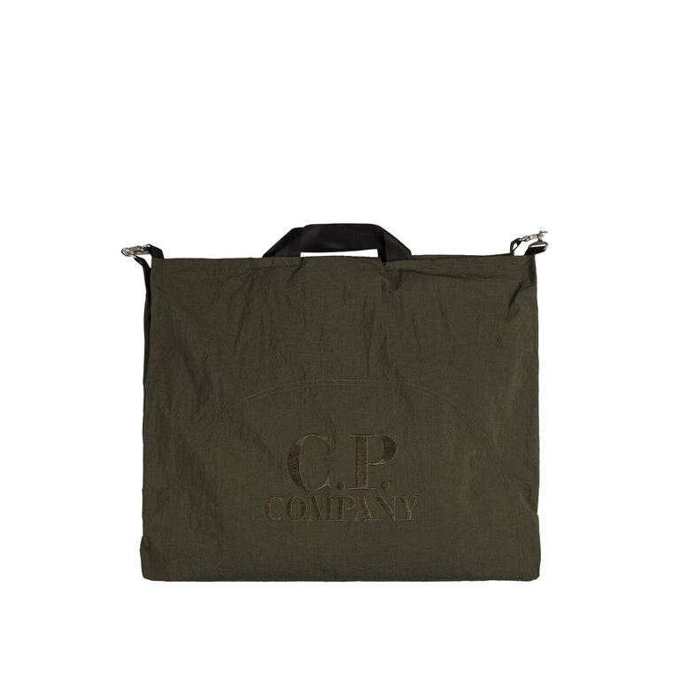 

Сумка plain paper touch tote bag C.P. Company, зеленый