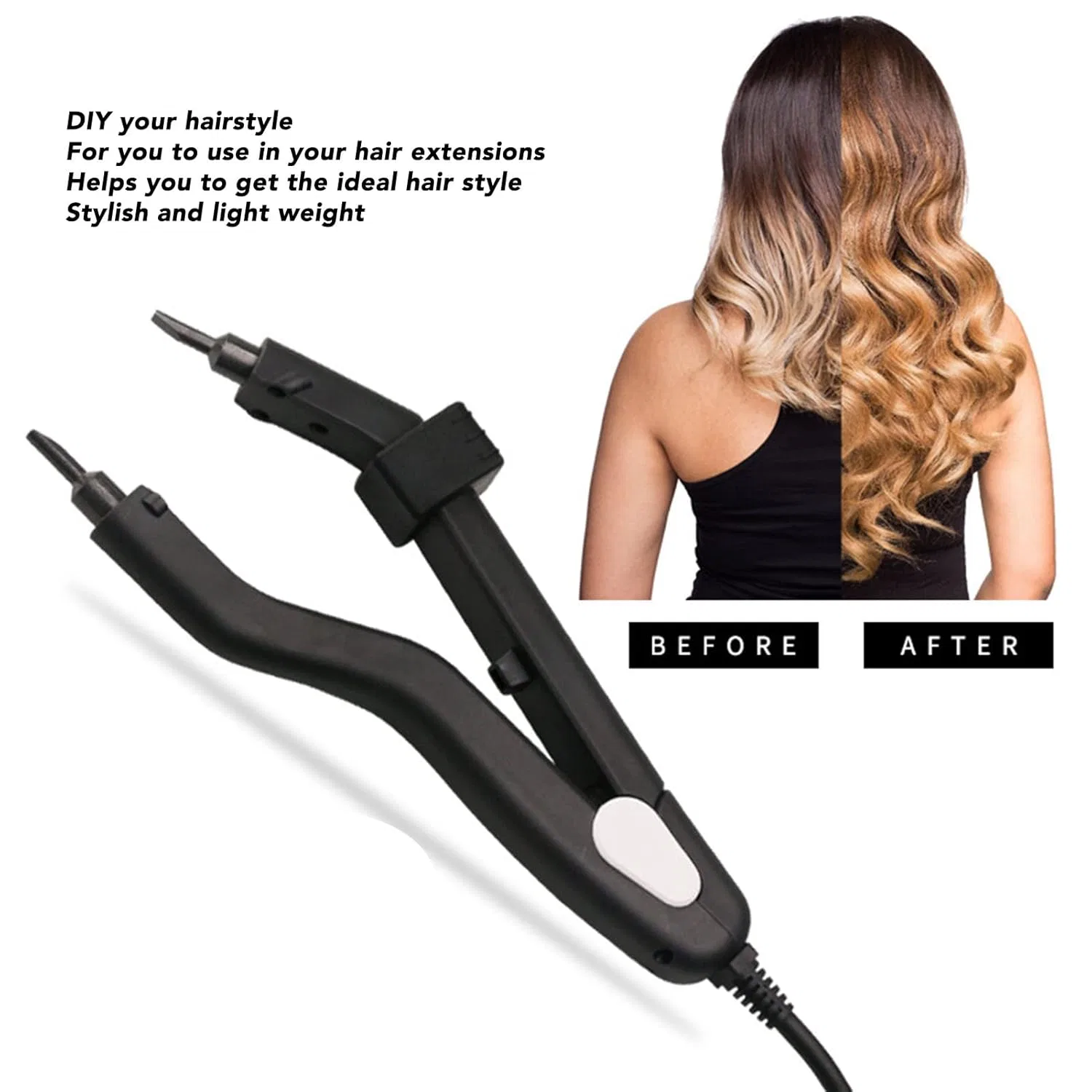 Профессиональный аппарат для наращивания волос Fusion Hair Extension Tool ‎Brrnoo — фото 4