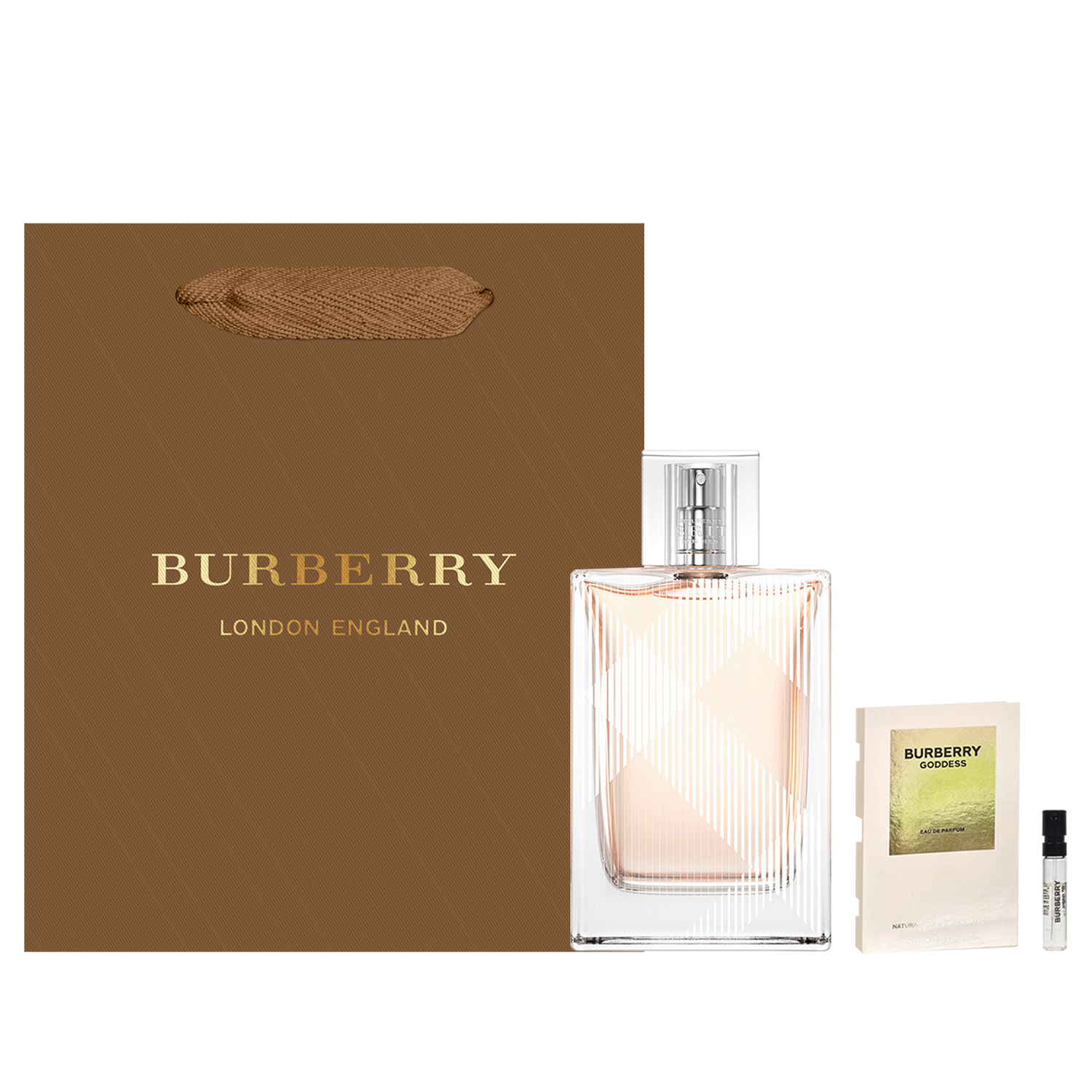 

Набор духов 50 мл Eau De Toilette + Goddess Perfume 15 мл Burberry, british style women's eau de toilette 50ml+goddess 1.5ml+gift bag