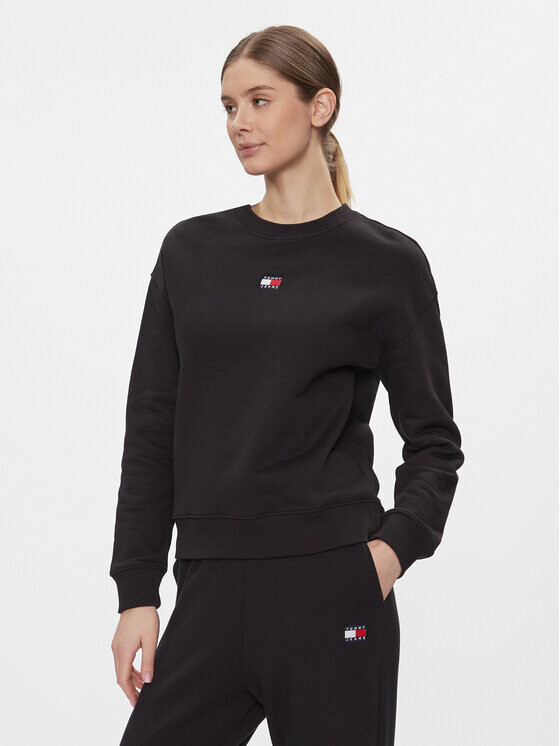 

Толстовка обычного кроя Tommy Jeans, черный