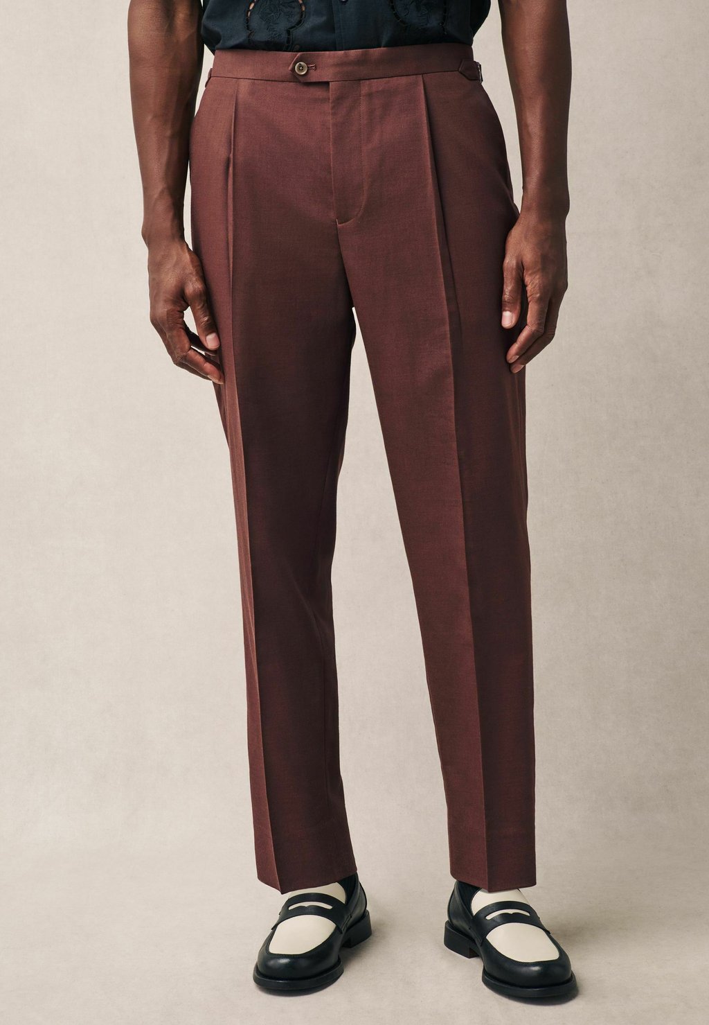 

Брюки REGULAR FIT - Suit trousers Next, коричневый