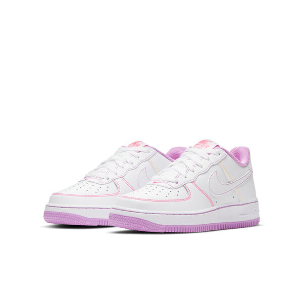 Кроссовки air force 1 '07 low 'contrast stitch - fuchsia glow' Nike, белый — фото 3