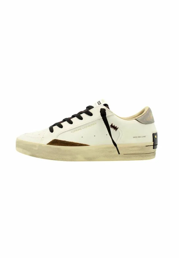 Низкие кроссовки Crime London, White