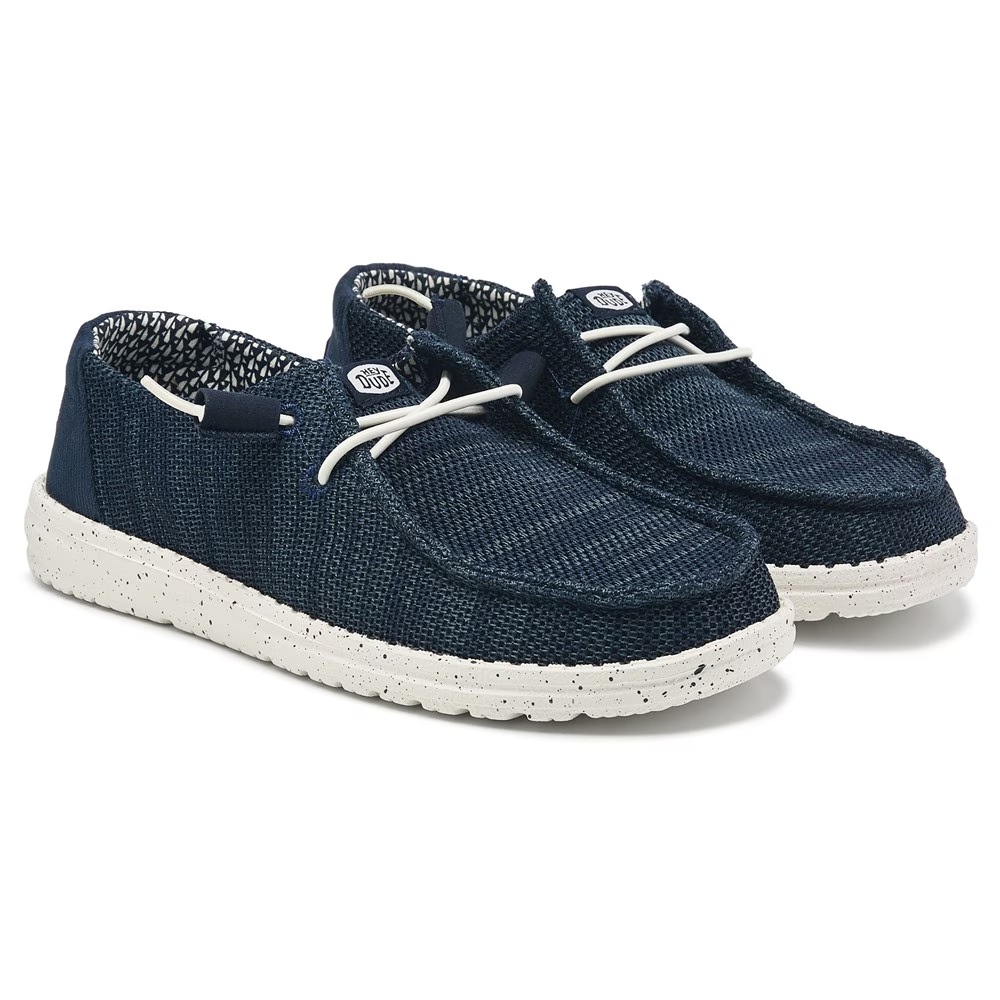 Туфли-слипоны Wendy stretch sox от Heydude, navy