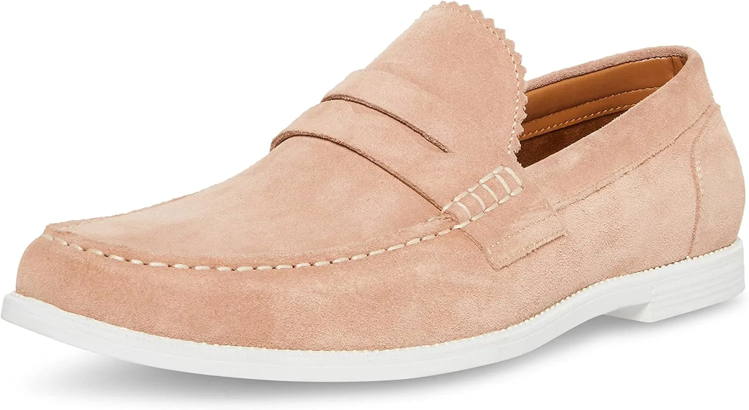 Мужские лоферы Steve Madden Ramsee Penny, Rose Suede.