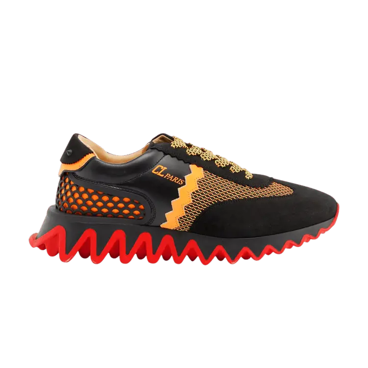 

Кроссовки Christian Louboutin Loubishark 'Black Orange', черный