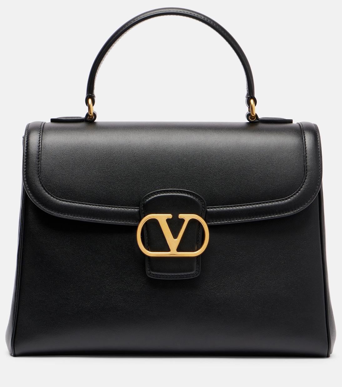 

Кожаная сумка через плечо 9TO5 Valentino Garavani, черный