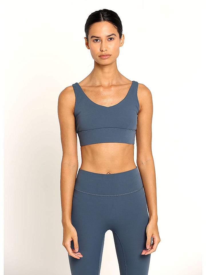 

Onamaste Спортивный бюстгальтер "Mantra" темно-синего цвета - размер Medium