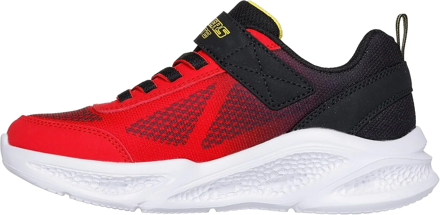 Кроссовки Skechers Gowalk Arch Fit, спортивные слипоны, повседневные лоферы для походов, беговые кроссовки, черный/красный/желтый — фото 2