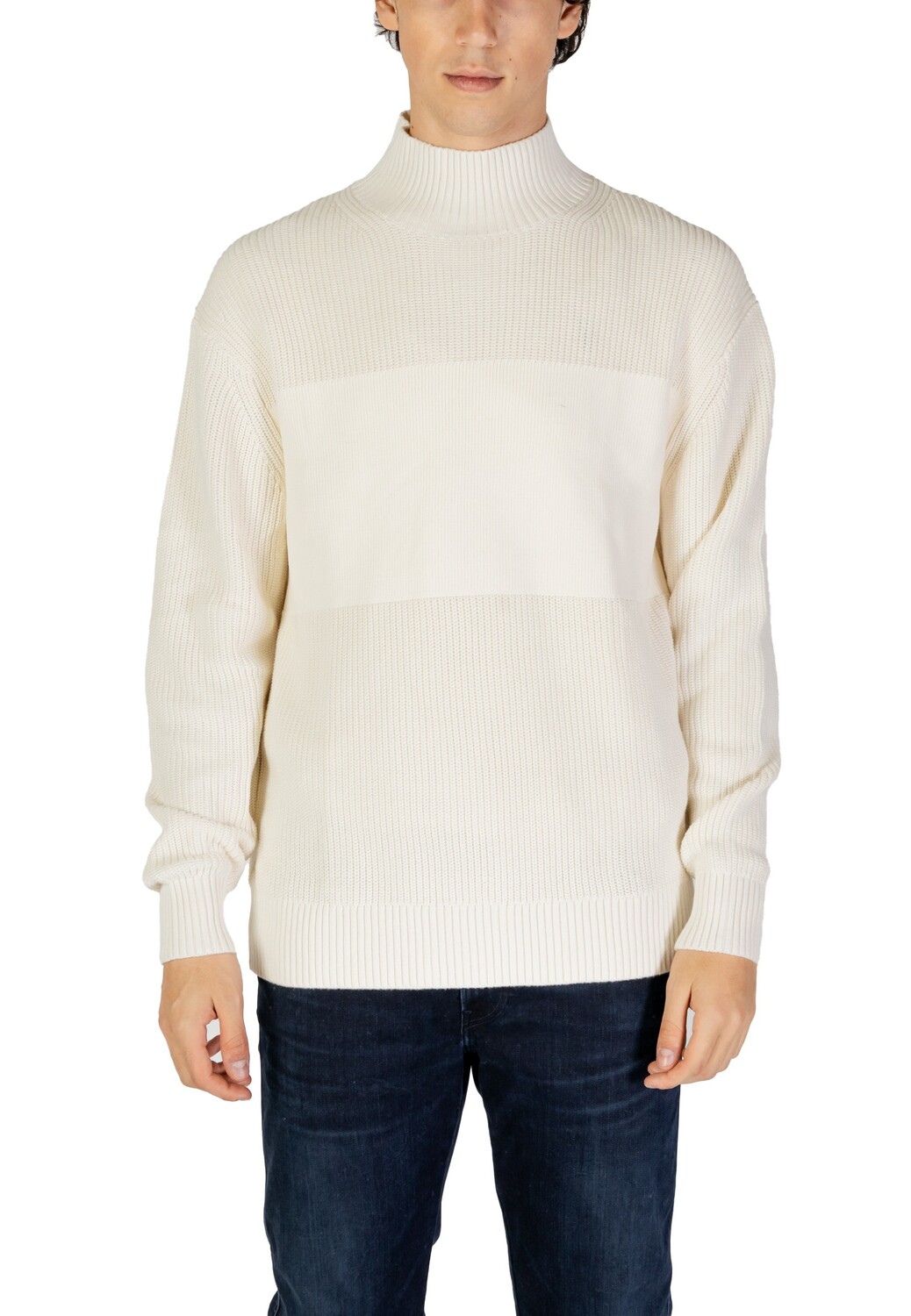 

Джемпер Calvin Klein Jeans трикотажный, белый
