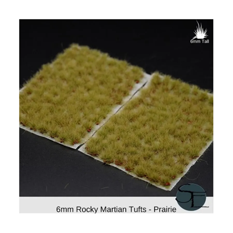 

Прерия Рокки Марсианин — естественная планировка, Standard Self-Adhesive Tufts (6mm)