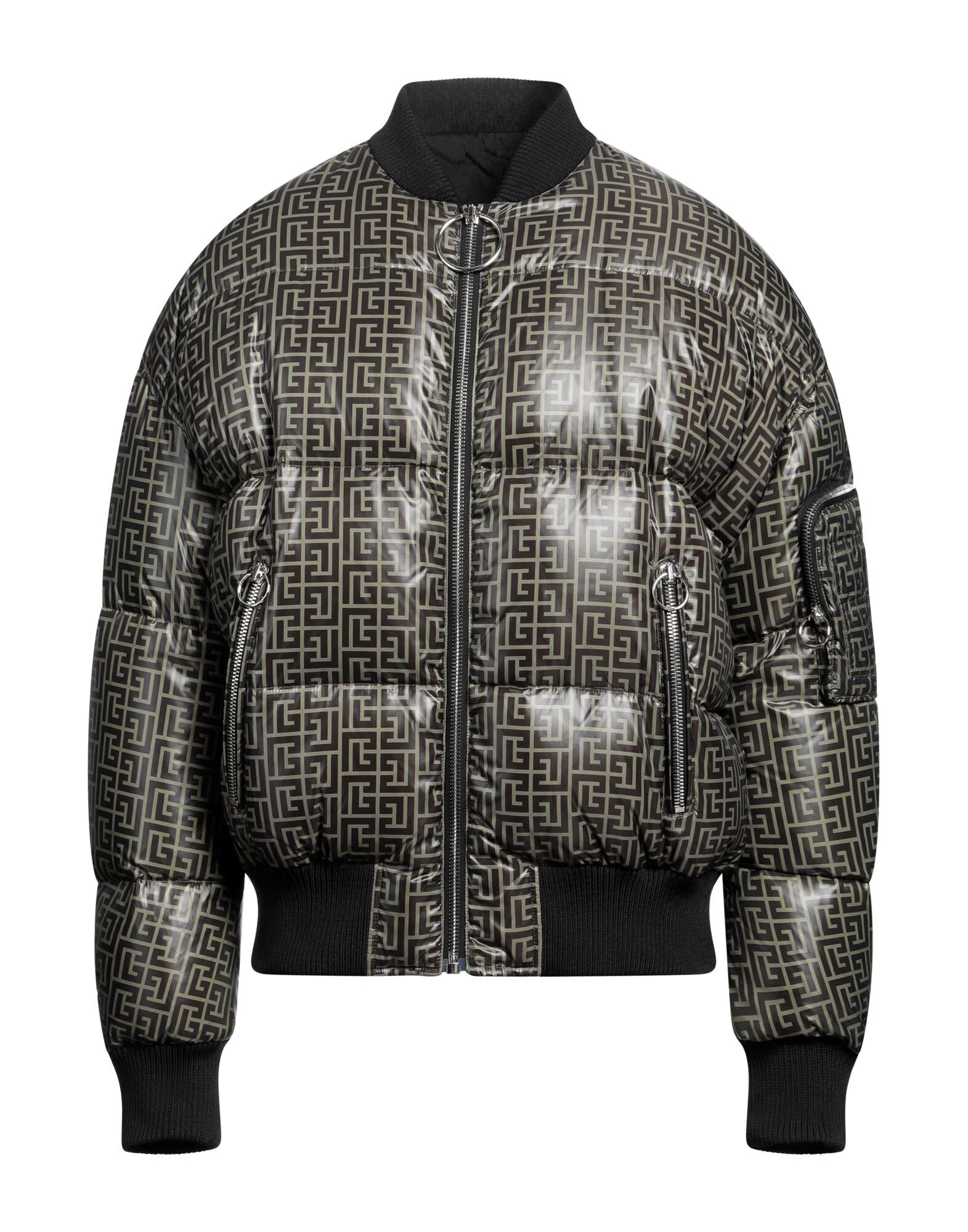 

Пуховик Balmain, зеленый