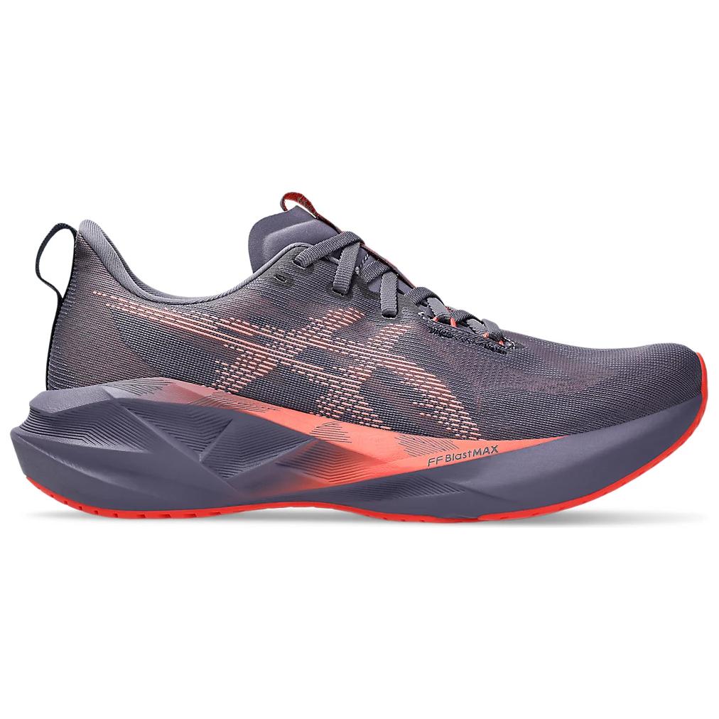 Новейшая модель Novablast 5 Серо-фиолетовый коралловый риф Asics, Серо-фиолетовый — фото 2