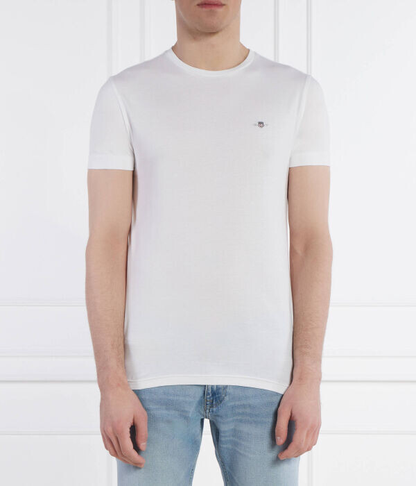 

Футболка Gant Shield Slim Fit, белый