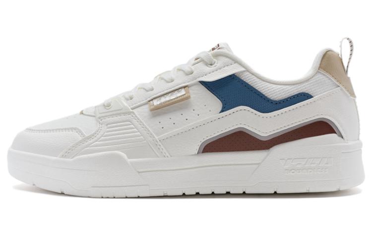 

XTEP Мужские бело-голубые скейтерские кросовки низкие с технологией Infinity Cushioning и износостойкостью