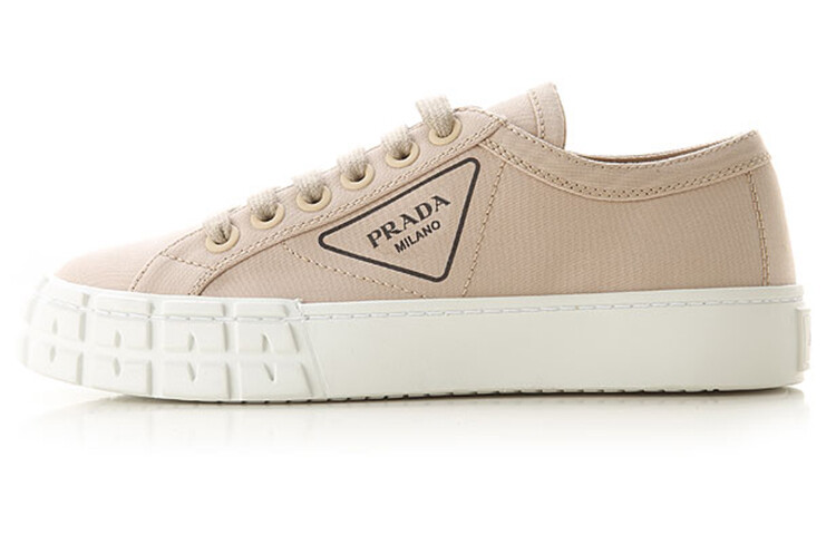 

Кроссовки Prada Wheel Skate, бежевый/белый