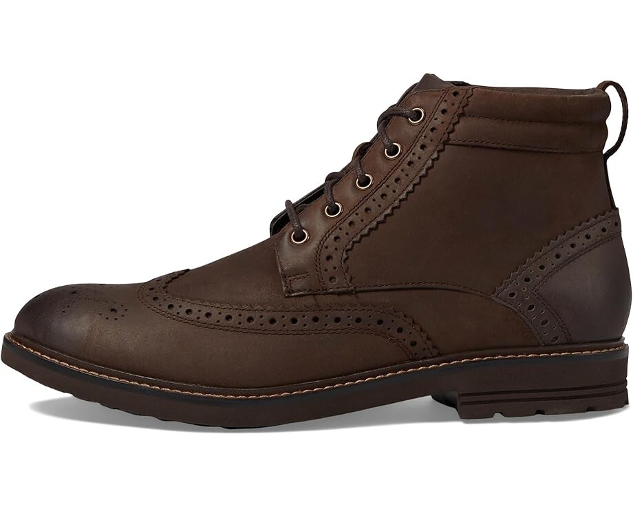 Ботинки Nunn Bush Odell 2.0 Wingtip Dress Casual Chukka Leather Boot, коричневый — фото 4