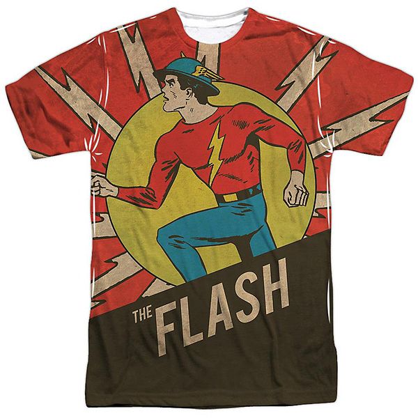 

Футболка с принтом Flash из комиксов DC Comics Licensed Character
