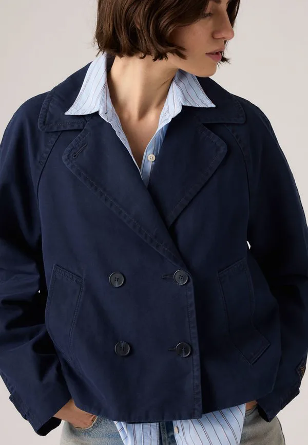 Летняя куртка bree с укороченным кроем и свободным кроем Levi'S, Nightwatch Blue — фото 4