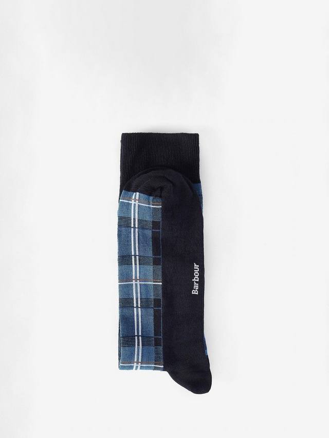 

Носки из шотландки blyth Barbour, цвет Berwick Blue