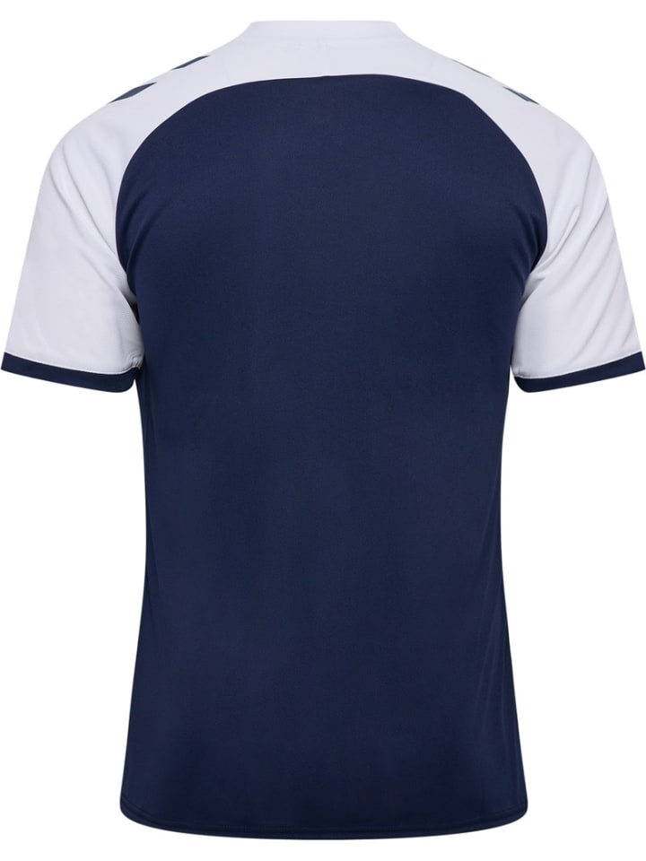 

Футболка Match League Jersey S/S синего цвета Hummel, Синий, Футболка Match League Jersey S/S синего цвета Hummel