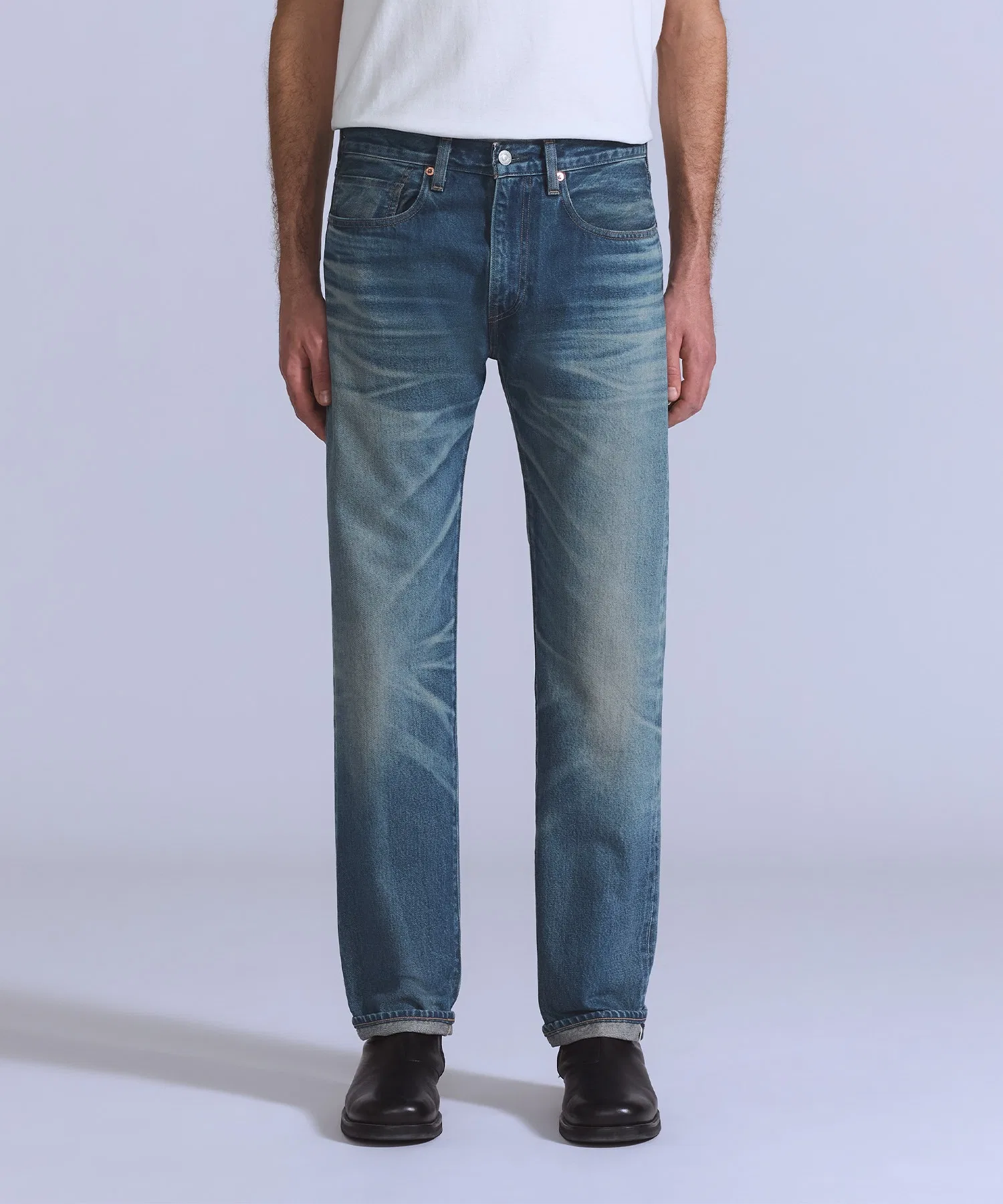 Джинсы Levi's BLUETAB™ 505™ Regular Fit, цвет Medium Indigo, Сделано в Японии