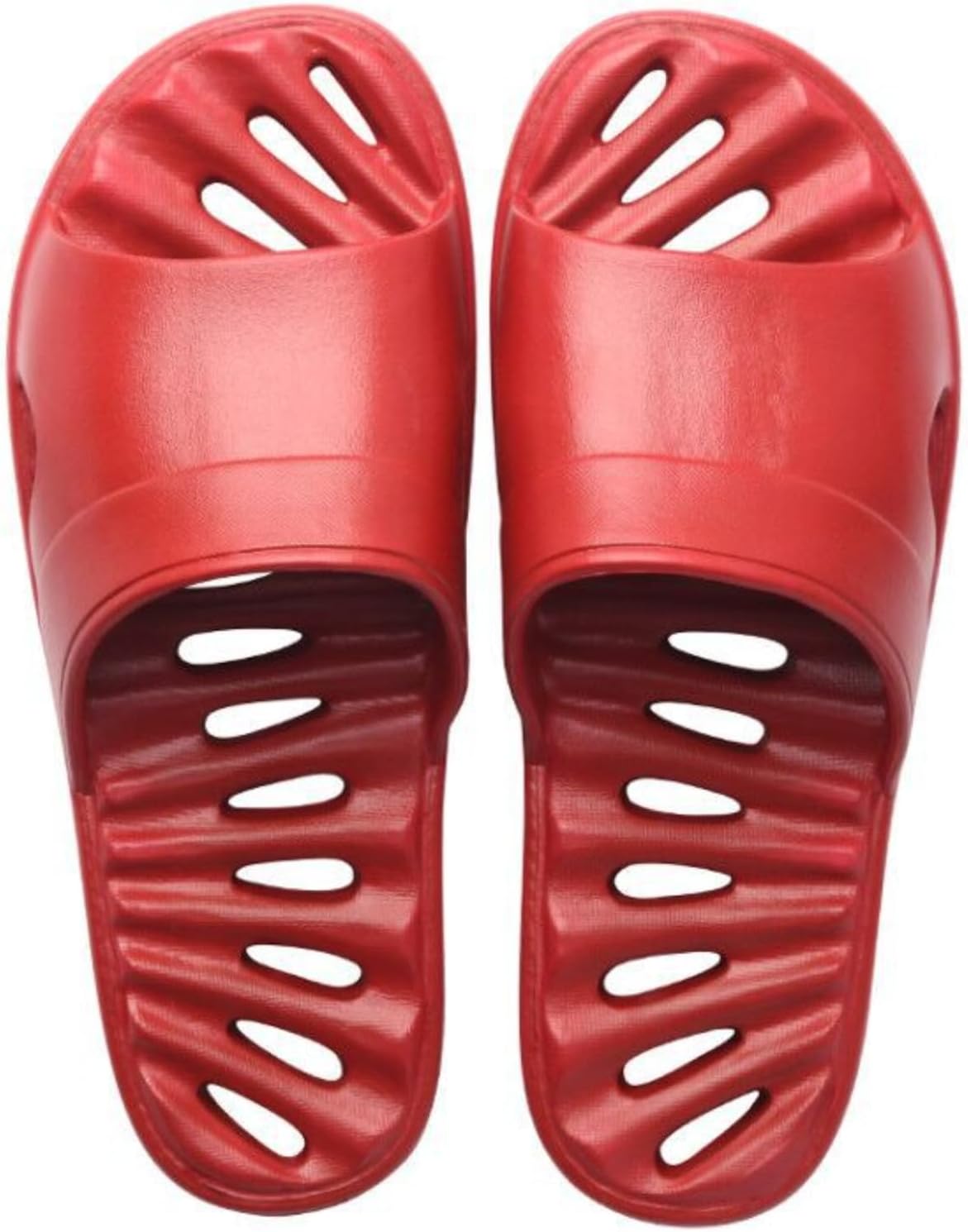 

Домашние шлепанцы для душа, прохладные сандалии для лета, для ванной комнаты, для мужчин и женщин, домашние тапочки, износостойкие, нескользящие, пляжные шлепанцы Iwhgrmp, красный