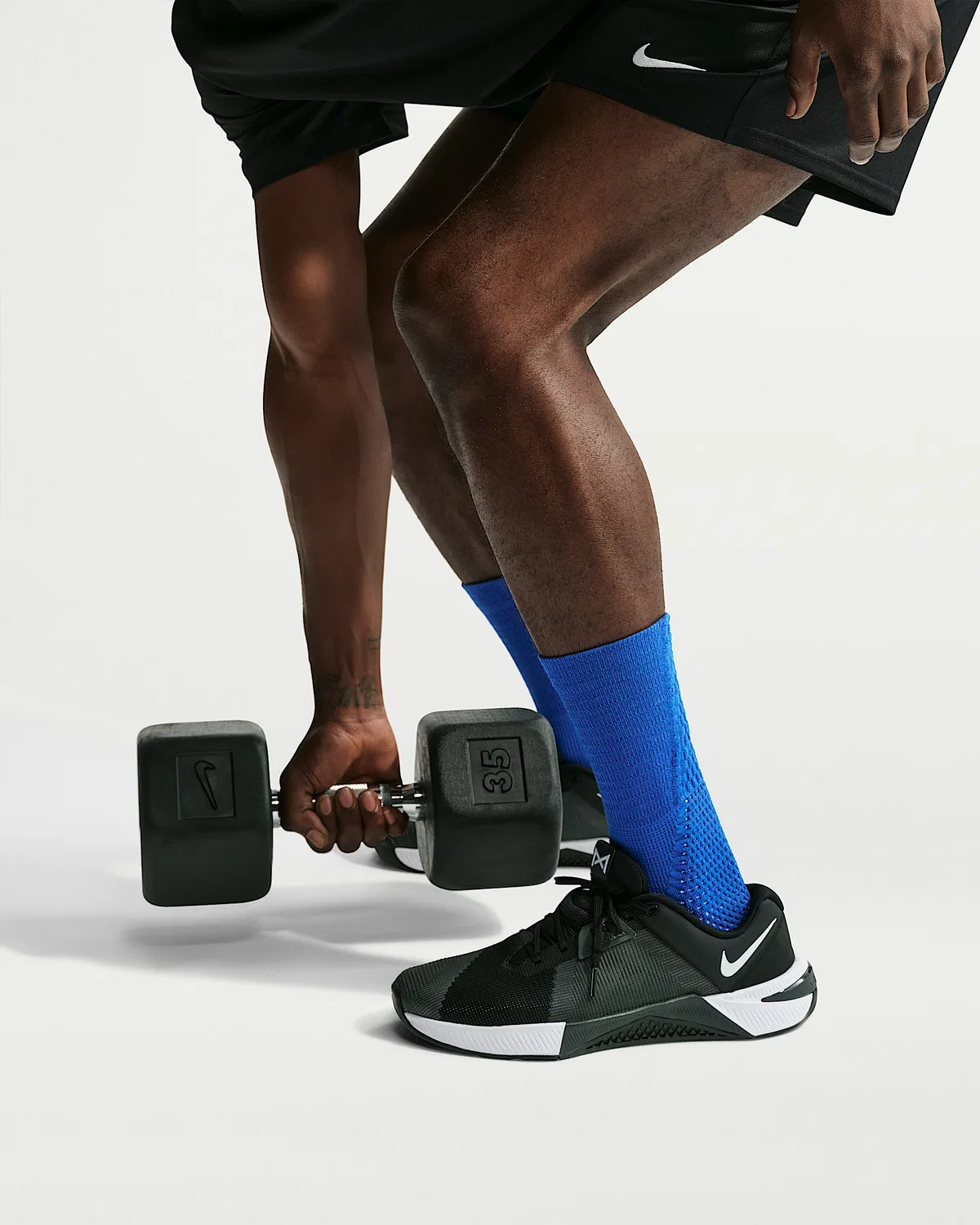 Dri-FIT ADV Cushioned Crew Socks (1 пара) Nike Unicorn, Game Royal/White/White — фото 4