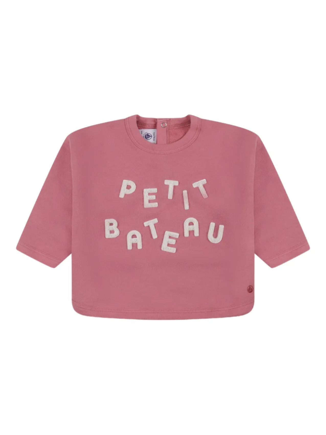 

Флисовая толстовка Petit Bateau, розовый