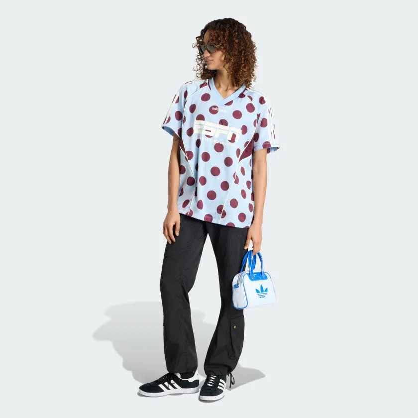 Женская футболка adidas STREET JERSEY SS, Night Grey — фото 4