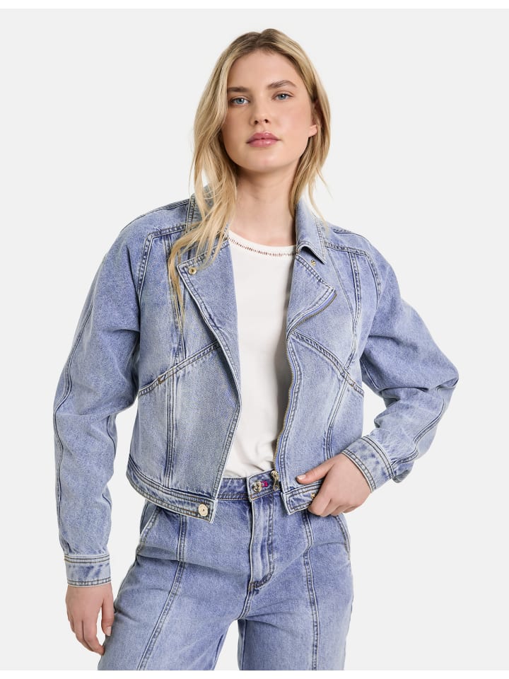 

Джинсовая куртка TAIFUN, цвет light blue denim