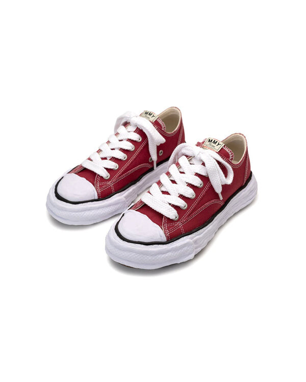 Кроссовки peterson 23 og sole canvas low 'bordeaux' Maison Mihara Yasuhiro, бордовый — фото 3