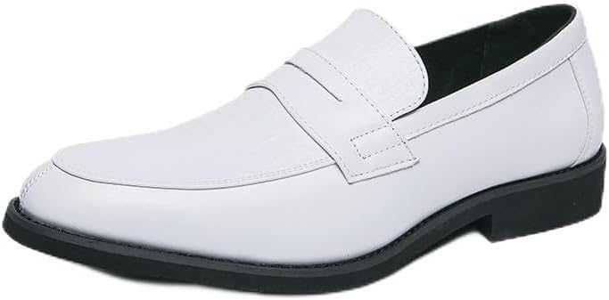 

Летние белые свадебные туфли, деловые туфли, мужские лоферы для вечеринок Waolsu