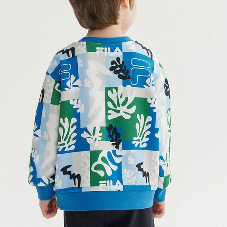Детская толстовка ФИЛА FILA, цвет Allover Print — фото 4