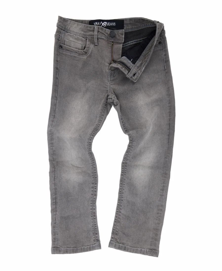 Джинсы Big Boys Signature Slim Fit Xray, серый — фото 3