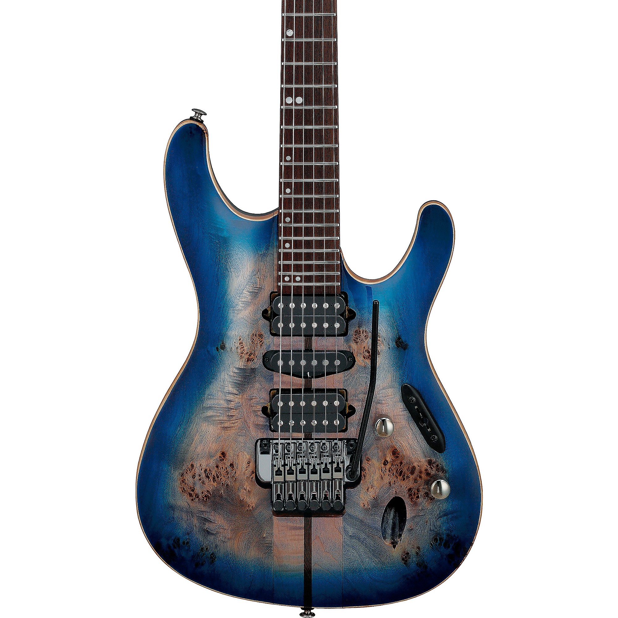 

Ibanez S1070PBZ S Premium 6-струнная электрогитара Cerulean Blue Burst