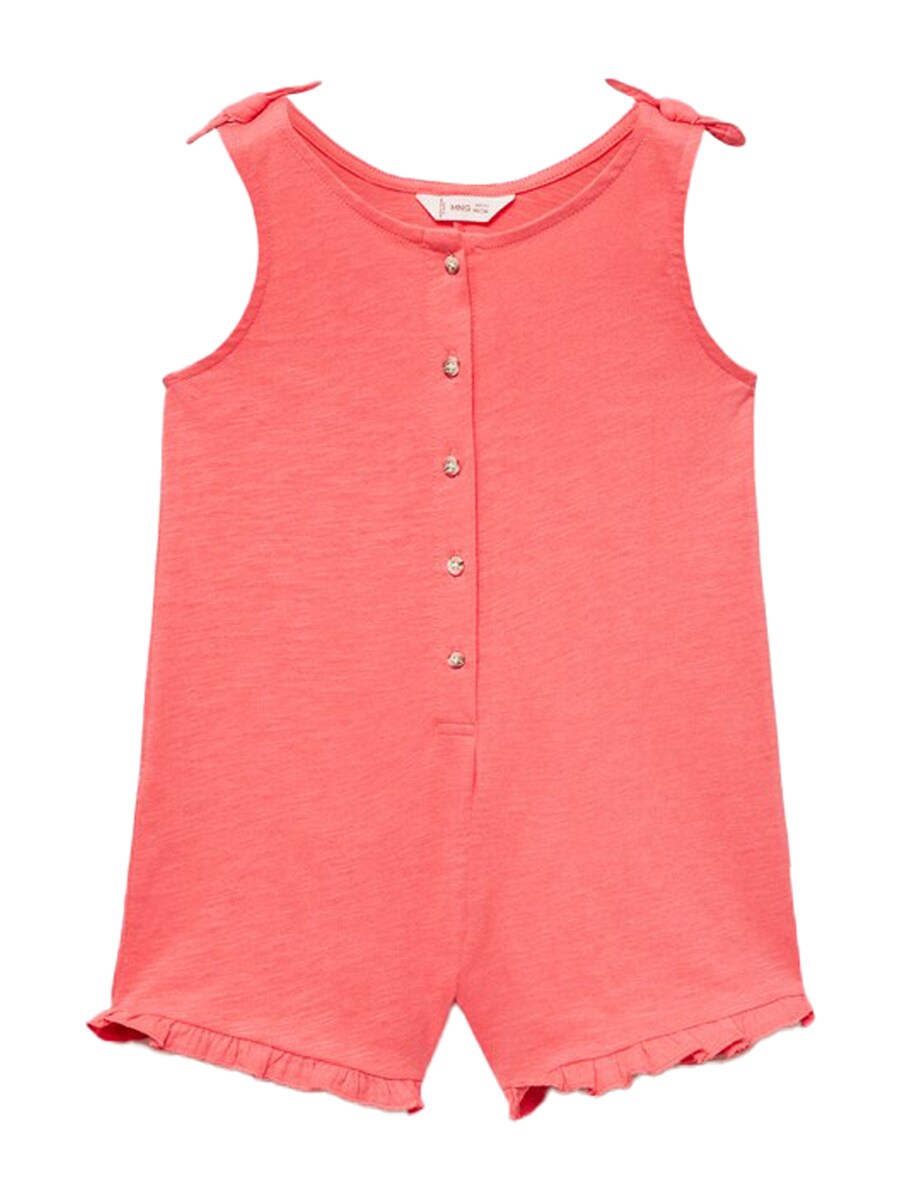 

Комбинезон MANGO KIDS CARLA, коралловый
