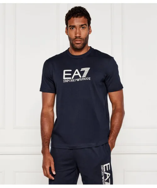 

Футболка Regular fit Ea7, синий