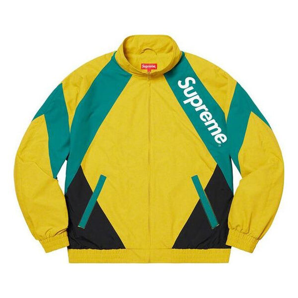 

Куртка ss20 week 1 paneled track jacket Supreme, желтый